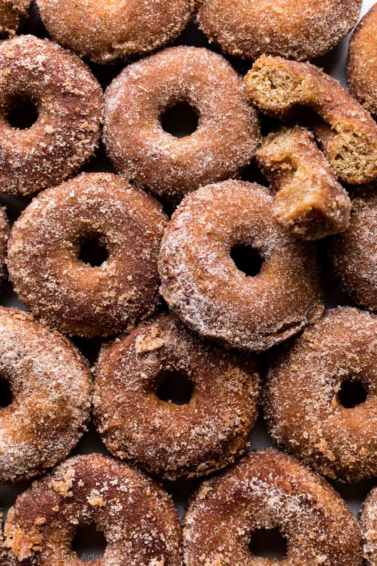 Baked apple cider donuts