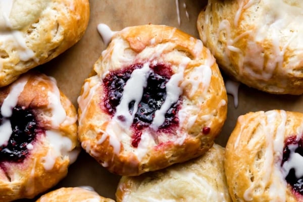 homemade breakfast pastries