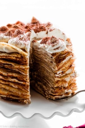 tiramisu crepe cake