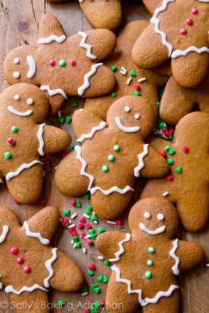 gingerbread men cookies