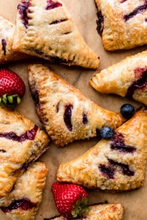 mixed berry turnovers