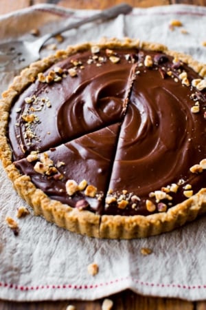 Nutella tart