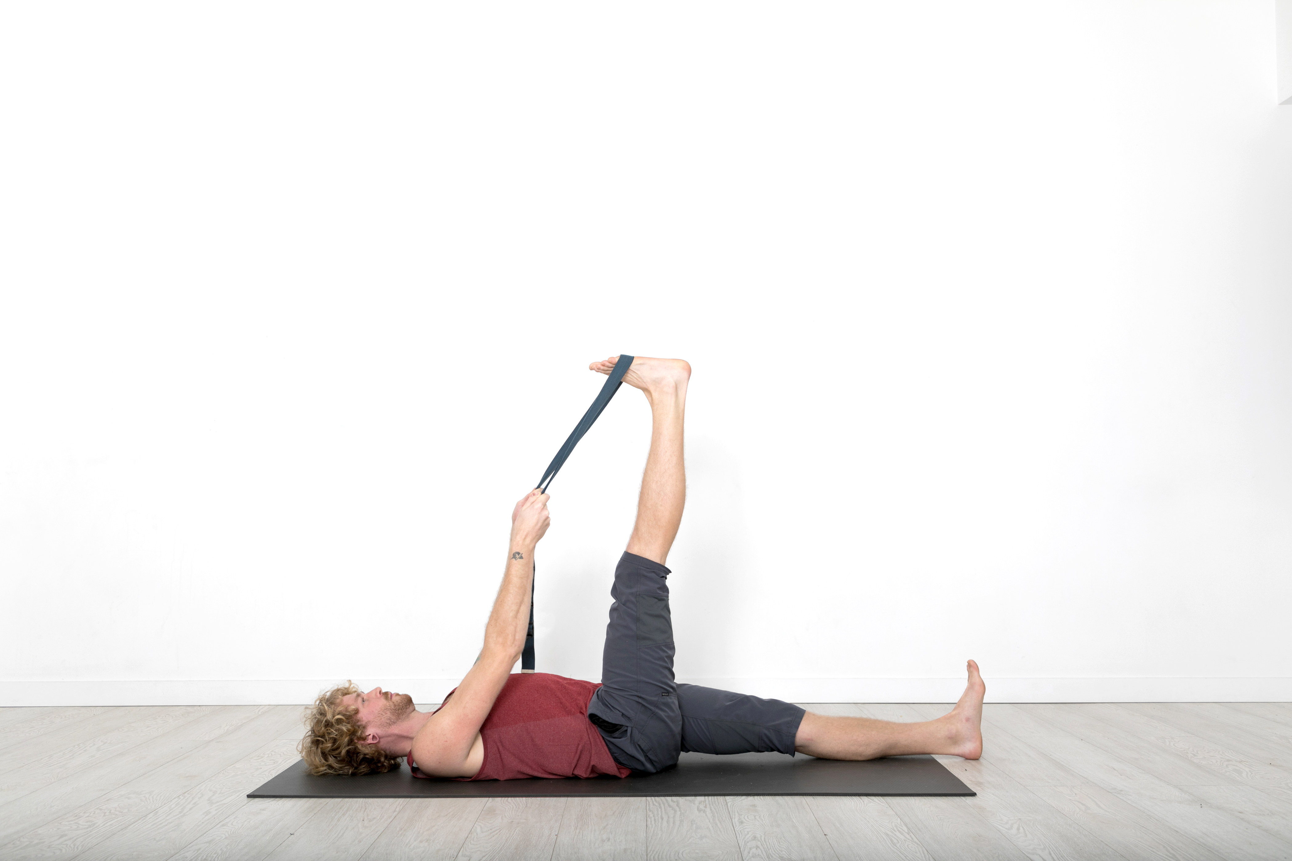 Supta Hasta Padangusthasana: Reclining Hand To Foot Pose